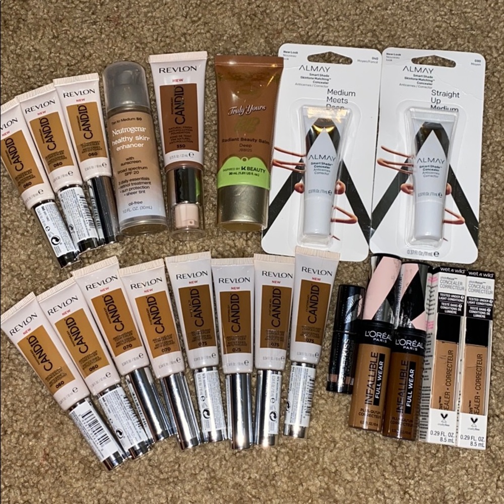 SOLD Bundle of makeup for brown and darker skin